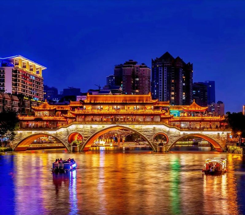 chengdu jiuyan bridge