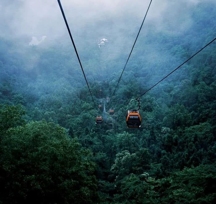 mount qingcheng cable car mount qingcheng cable car