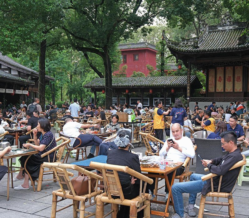 teahouses in kuanzhai alley